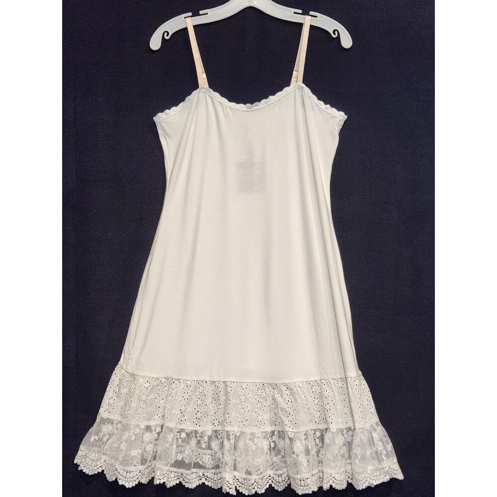 Matilda Jane Dress Extender Ivory Layering Cami Slip Size Small Cottage